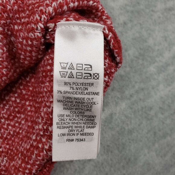 Christian Siriano New York Roll Neck‎ Christmas Sweater Womens Large Soft Turtle - Picture 6 of 6